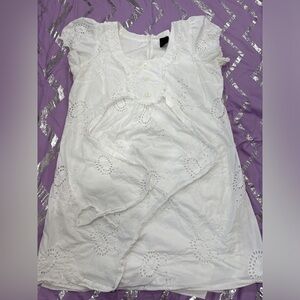 Torrid size 22 cream dress